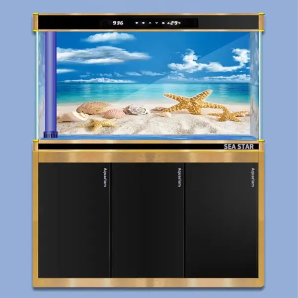 Aquarium Hintergrund Dekoration Aufkleber Aquarium Landschaft Aufkleber Poster Hintergrund für Aquarium Ozean Pflanze Aquascape Malerei - Image 5