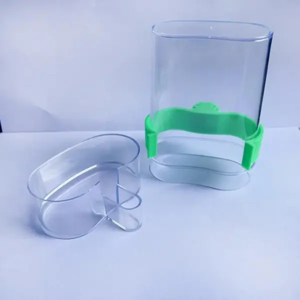 Automatic Bird Water Dispenser Bird Drinking Feeder Transparent Bird Cage Water Fountain for Budgie Cockatiel Lovebird Canary - Image 11