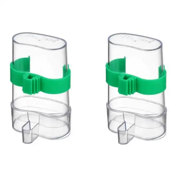 Automatic Bird Water Dispenser Bird Drinking Feeder Transparent Bird Cage Water Fountain for Budgie Cockatiel Lovebird Canary - Image 9