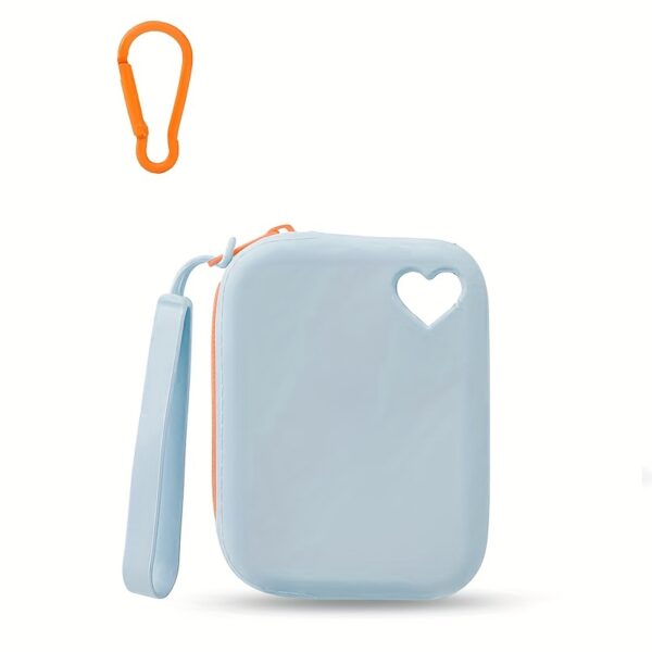 1pc Silicone Dog Treat Bag Pet Snack Bag Travel Portable Training Bag Pet Walking Bag - Image 3
