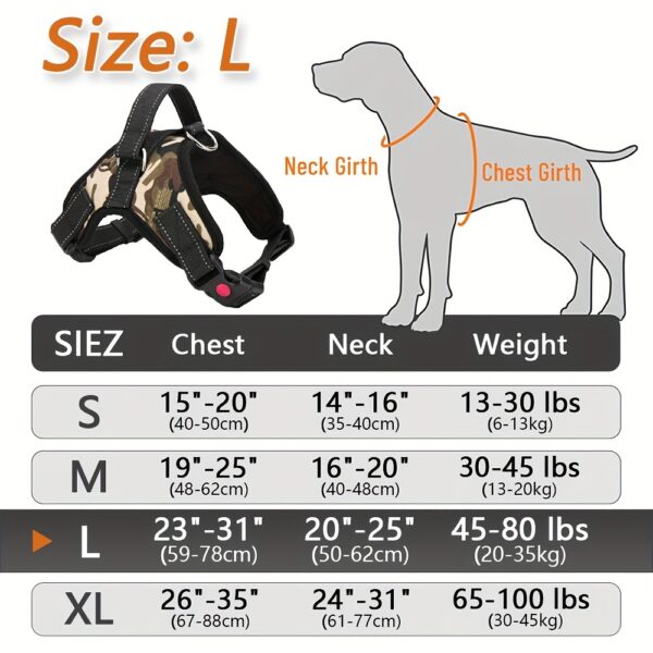 Doglee Ultimate No-Pull Reflective Adjustable Dog Harness with Handle - Premium Comfort, Easy Walking, and Enhanced Visibility - Ideal for Training, Outdoor Adventures, and Everyday Use - Image 37