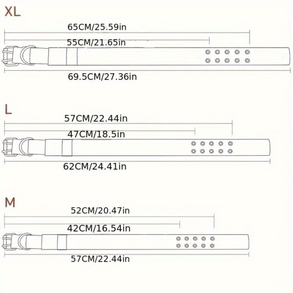 1pc Heavy Duty Nylon Tactical Pet Dog Collar - Adjustable and Durable for Large Dogs - Image 2