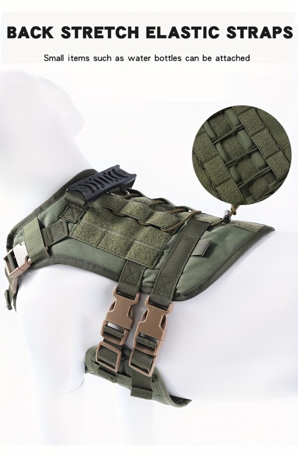 Waterproof Tactical Dog Vest Harness - Secure, Comfortable Fit for Outdoor Adventures, Christmas Gift - Image 25