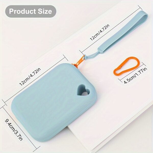 1pc Silicone Dog Treat Bag Pet Snack Bag Travel Portable Training Bag Pet Walking Bag - Image 2
