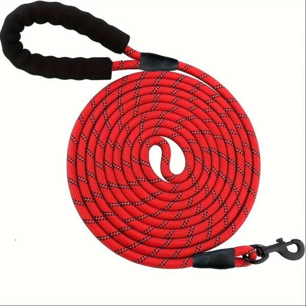 Dog Nylon Leash Lengthened And Reflective Round Rope Small And Medium Cats Dogs Leash Pet Traction Rope - Image 15