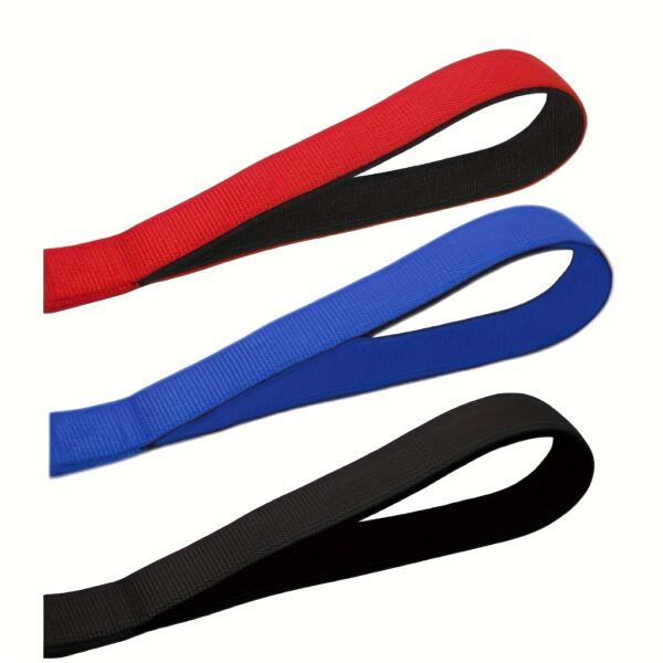 3-Way Dog Leash | Adjustable Nylon Seat Belt for Car Travel, Hiking & Camping | No-Pull Design with Comfort Grip Handle | Multi-Color Options | Secure Clip Attachment for Safe Outdoor Walks, Car Safety Gear | Comfortable Grip Leash | Durable Nylon Leash - Image 23