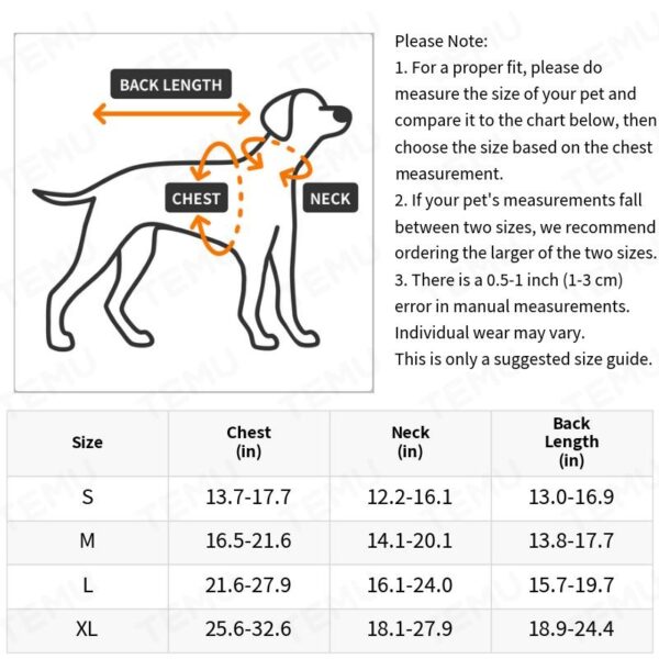 High-Visibility Orange Dog Life Jacket with Gray Accents - Durable Polyester, Adjustable Safety Swim Vest for All Dog Sizes with Easy-Wear Straps & Large "FAST" Print - Perfect for Summer Beach & Pool Activities, Beach Safety Gear|Adjustable Dog Jacket|Du - Image 4