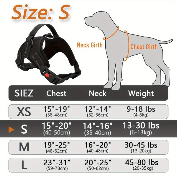 Doglee Ultimate No-Pull Reflective Adjustable Dog Harness with Handle - Premium Comfort, Easy Walking, and Enhanced Visibility - Ideal for Training, Outdoor Adventures, and Everyday Use - Image 17