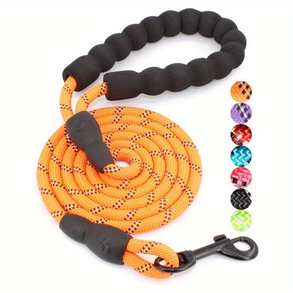 Dog Nylon Leash Lengthened And Reflective Round Rope Small And Medium Cats Dogs Leash Pet Traction Rope - Image 20