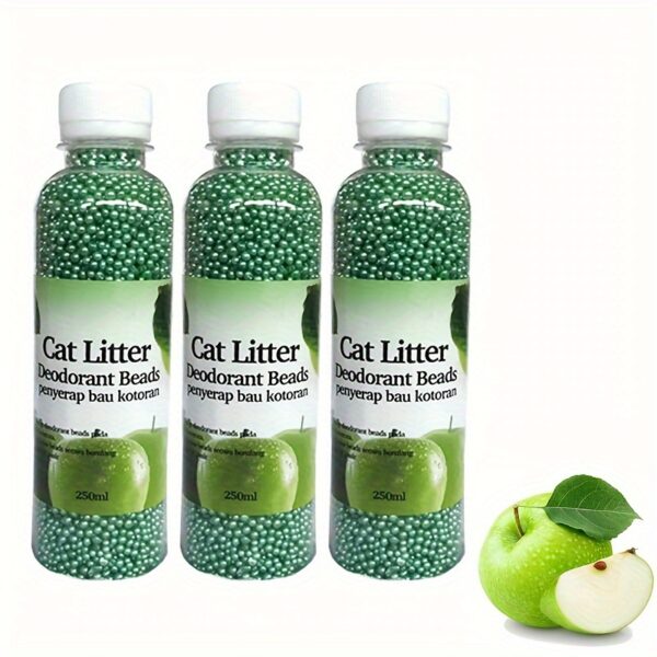 3 Pieces Fresh Scent Cat Litter Box Deodorizer & Odor Remover - Eliminates Odors & Keeps Living Rooms Fresh with Pet Cleaning Crystals for Cats - Image 9