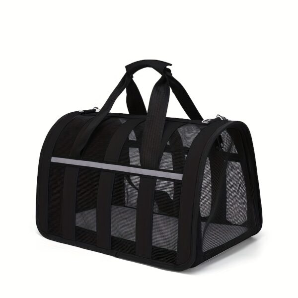 Dog Carrier, Cat Carriers, Airline Approved Pet Carrier, For Small Medium Dogs Cats Puppies, Collapsible Soft Sided Travel Puppy Carrier Bag - Image 4