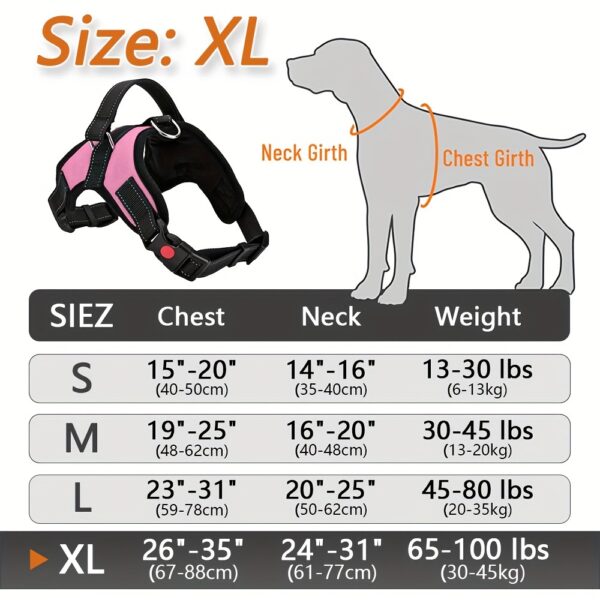 Doglee Ultimate No-Pull Reflective Adjustable Dog Harness with Handle - Premium Comfort, Easy Walking, and Enhanced Visibility - Ideal for Training, Outdoor Adventures, and Everyday Use - Image 41
