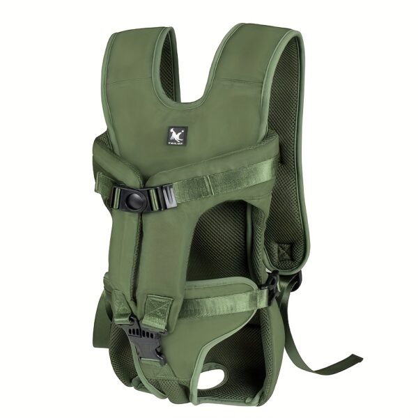 Pet Front Dog Carrier Backpacks, Adjustable Hands Free Dog Backpack Carrier For Medium Small Dogs - Image 8