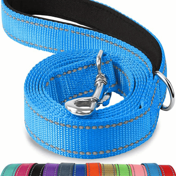 Safe and Comfortable Reflective Double-Sided Dog Leash for Walking and Training - Image 13