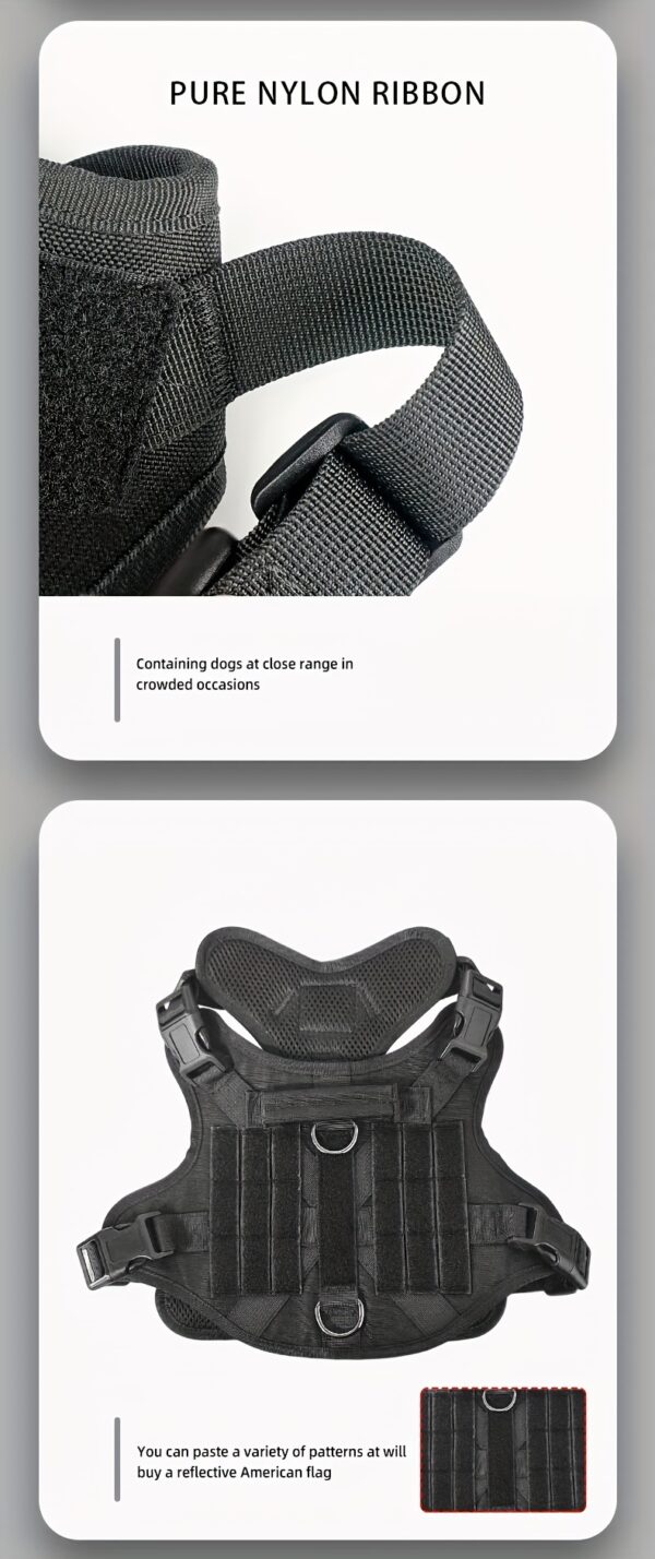 Heavy Duty Adjustable Dog Harness With Handle For Running And Training - Perfect For Medium And Large Dogs - Image 29