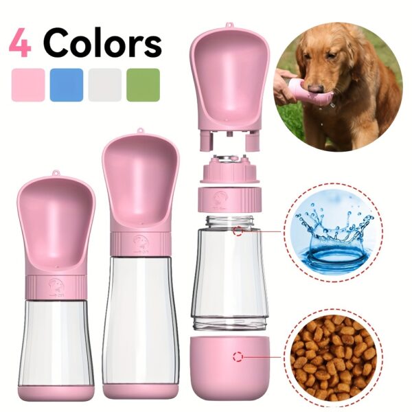 Portable Dog Water Bottle And Bowl Dispenser - Keep Your Pet Hydrated On-The-Go - Image 4