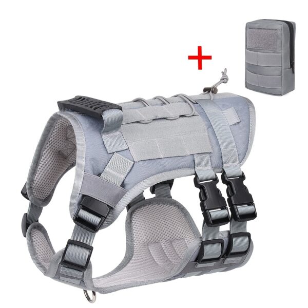 Waterproof Tactical Dog Vest Harness - Secure, Comfortable Fit for Outdoor Adventures, Christmas Gift - Image 2