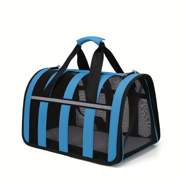 Dog Carrier, Cat Carriers, Airline Approved Pet Carrier, For Small Medium Dogs Cats Puppies, Collapsible Soft Sided Travel Puppy Carrier Bag - Image 6