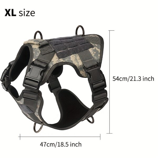 Heavy Duty Adjustable Dog Harness With Handle For Running And Training - Perfect For Medium And Large Dogs - Image 10