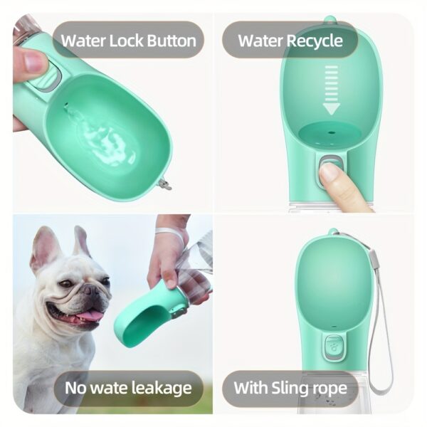 Leak-Proof Portable Dog Water Dispenser for Walking and Travel - Keep Your Pet Hydrated On-The-Go - Image 16