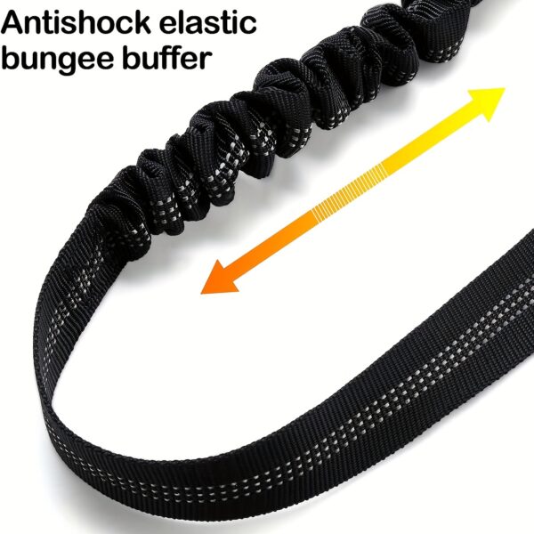1pc Premium Dog Car Safety Seat Belt - Adjustable, Comfort-Cushioned, Durable Headrest Restraint for Secure Travel - High-Strength Elastic, Quick-Adjust Design for Ultimate Pet Safety - Image 10