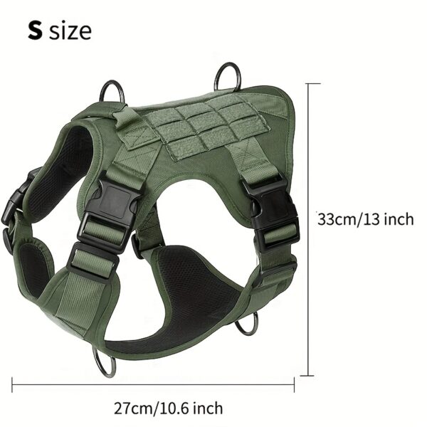 Heavy Duty Adjustable Dog Harness With Handle For Running And Training - Perfect For Medium And Large Dogs - Image 4